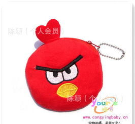 愤怒的小鸟公仔头硬币包 卡通动漫周边产品的价格、厂家与开发趋势